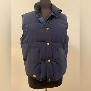 Vintage Solo Puffer Goose Down Vest